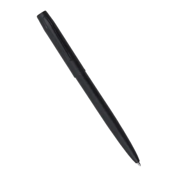 Pen, Black Metal Clicker/  Black Ink