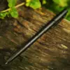 Pen, Black Metal Clicker/  Black Ink - Image 3