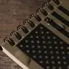 Notebook, Flag, Top Spiral / Tan - Image 3