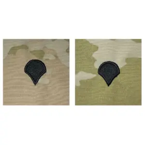 Patch, USA Rank, OCP, Sew On, E4/SPC (2 Pack)