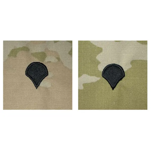 Patch, USA Rank, OCP, Sew On, E4/SPC (2 Pack)