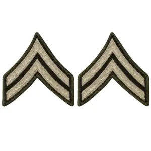 Patch, USA Rank, AGSU, E4/CPL (Set of 2) / Large