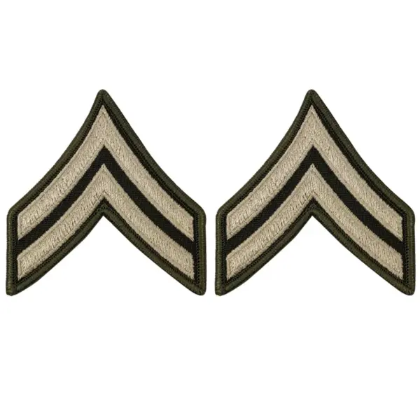 Patch, USA Rank, AGSU, E4/CPL (Set of 2) / Large