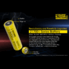 Battery, Nitecore NL2150HPI 5000mAh Rechargeable Battery - Image 2
