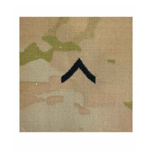 Patch, USA Rank, OCP Sew On, E2/PV2 (2 Pack)