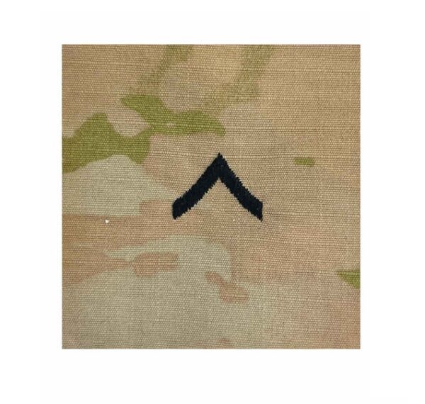 Patch, USA Rank, OCP Sew On, E2/PV2 (2 Pack)