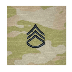 Patch, USA Rank, OCP Sew On, E6/SSG (2 Pack)