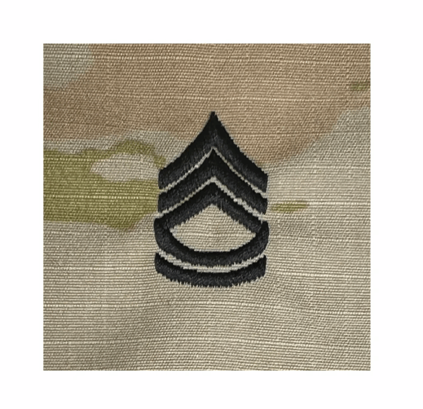 Patch, USA Rank, OCP Sew On, E7/SFC (2 Pack)