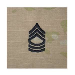Patch, USA Rank, OCP Sew On, E8/MSG (2 Pack)