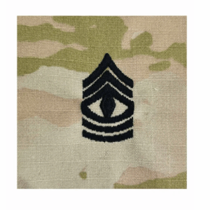 Patch, USA Rank, OCP Sew On, E8/1SG (2 Pack)