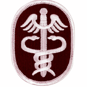 Patch, USA, UNIV HTH Srv CMD - 2 Pack