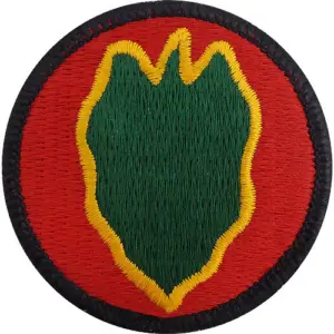 Patch, USA, 24 INF DIV - 2 Pack