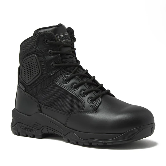 Boots, Strike Force 6" Tactical, Waterproof Side Zip