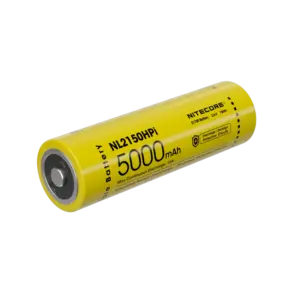 Battery, Nitecore NL2150HPI 5000mAh Rechargeable Battery