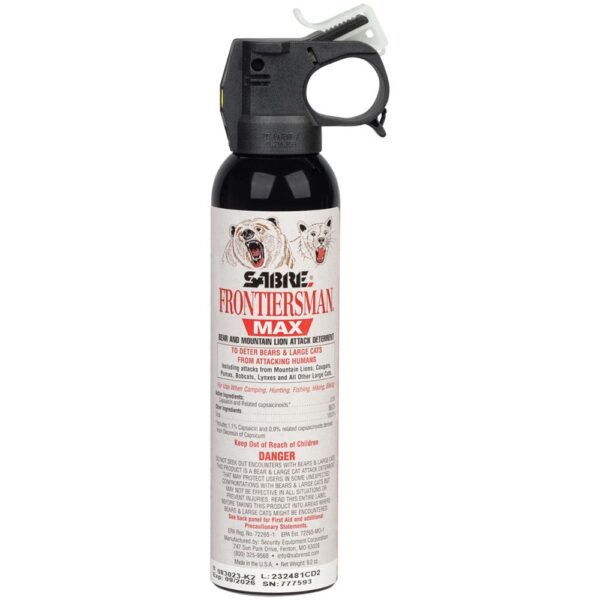 Spray, Frontiersman MAX Bear & Mountain Lion Spray 9.2oz