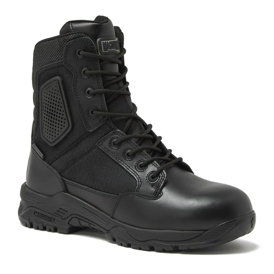 Boots, Strike Force 8" Tactical, Waterproof Side Zip