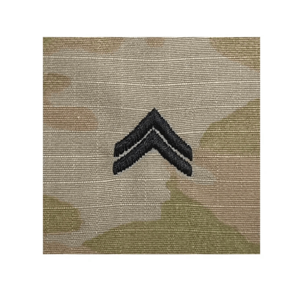 Patch, USA Rank, OCP Sew On, E4/CPL (2 Pack)