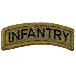 Patch, USA, Infantry TAB - 2 Pack / OCP