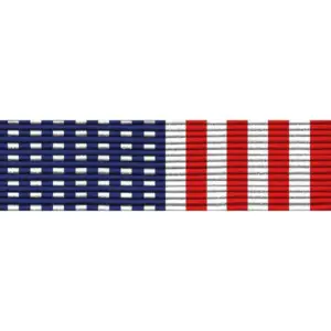 American Flag Ribbon: Stars and Stripes Ribbon / Unmounted