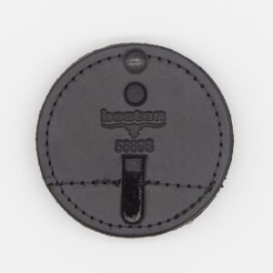 Badge Holder, 3" Circle with Belt Clip / No Cutout