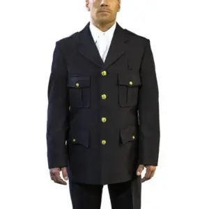 210BLC – Single Breasted Coat, Poly/Wool Blend