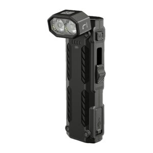 Flashlight, EDC09 Swivel Head EDC Flat Flashlight
